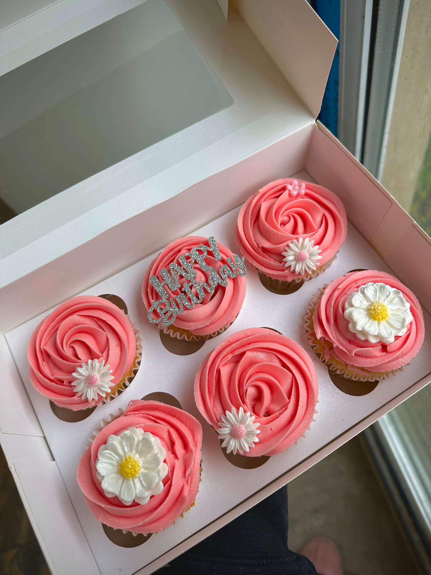Pink cupcakes