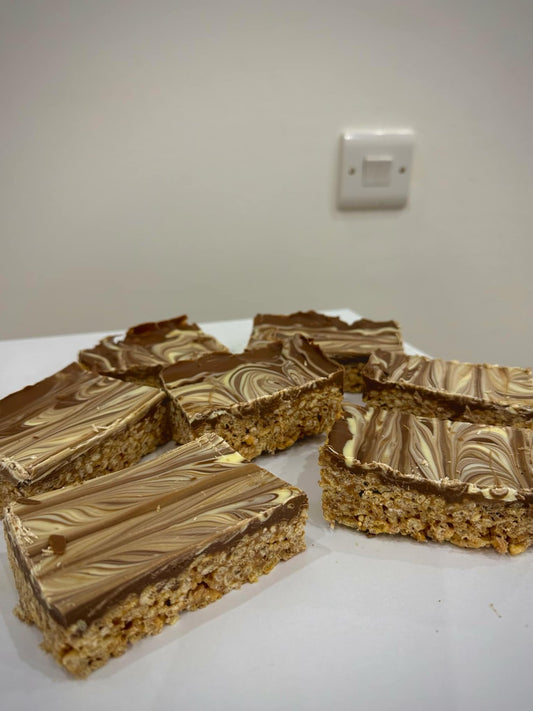Chocolate rice crispy bar